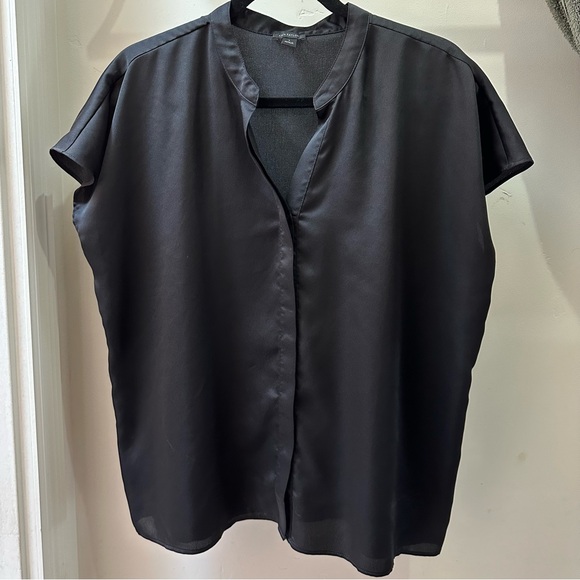 Ann Taylor Tops - NEW! Ann Taylor dolman sleeve solid black blouse.